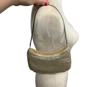 Y2K Glam Silver Mesh Shoulder Bag The Limited Vintage Evening Purse